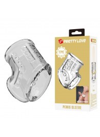 Прозрачная насадка на пенис и мошонку - Baile - в Ессентуках купить с доставкой