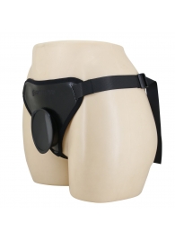 Черные трусики харнесс с платформой Caludio I - Baile - купить с доставкой в Ессентуках