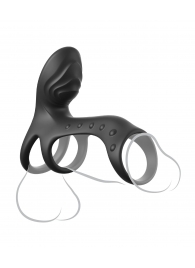 Черная насадка на пенис Ultimate Couples Cage Pro - Pipedream - в Ессентуках купить с доставкой