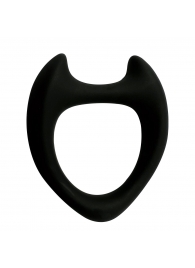 Черное эрекционное кольцо с рожками Wooomy Toro M - Adrien Lastic - в Ессентуках купить с доставкой