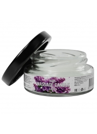 Массажная свеча «Сирень» - 50 мл. - SGAN - купить с доставкой в Ессентуках