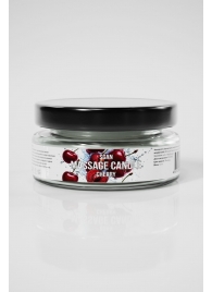 Массажная свеча «Спелая вишня» - 50 мл. - SGAN - купить с доставкой в Ессентуках