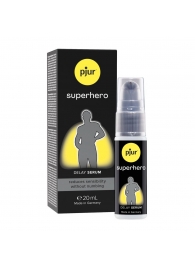 Пролонгатор-сыворотка pjur Superhero Delay Serum - 20 мл. - Pjur - купить с доставкой в Ессентуках