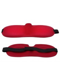 Красная глухая маска на резинке - Sitabella - купить с доставкой в Ессентуках