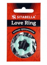 Цветное эрекционное кольцо с 5 бусинами Love Ring - Sitabella - в Ессентуках купить с доставкой