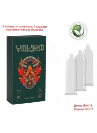 Презервативы YOKIRO Mix - 12 шт. - Sitabella - купить с доставкой в Ессентуках