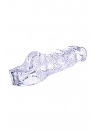 Прозрачная насадка-удлинитель Length Enhancer с подхватом - 16 см. - NMC - в Ессентуках купить с доставкой