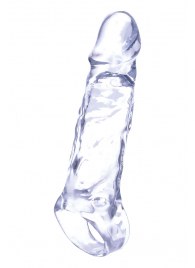 Прозрачная насадка-удлинитель Length Enhancer с подхватом - 16 см. - NMC - в Ессентуках купить с доставкой