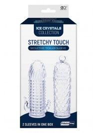 Набор из 2 прозрачных насадок на член Seductive Tickler Sleeves Set - NMC - в Ессентуках купить с доставкой