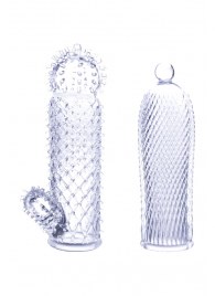 Набор из 2 прозрачных насадок на член Seductive Tickler Sleeves - NMC - в Ессентуках купить с доставкой