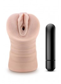 Телесный мастурбатор-вагина Ayumi с вибрацией - Blush Novelties - в Ессентуках купить с доставкой