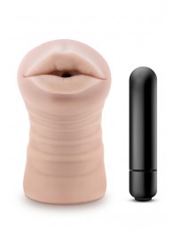Телесный мастурбатор-ротик Nicole Vibrating Masturbator - Blush Novelties - в Ессентуках купить с доставкой