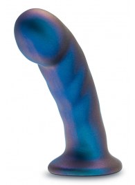 Синяя насадка-фаллоимитатор Rebellion 5.75 Inch Pegging Dildo - 14,6 см. - Blush Novelties - купить с доставкой в Ессентуках