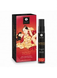 Оральный спрей Waves of Pleasure с ароматом клубники и шампанского - 20 мл. - Shunga - купить с доставкой в Ессентуках