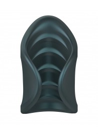 Серый сквозной мастурбатор с вибрацией Manwan Starter - Manwan - в Ессентуках купить с доставкой