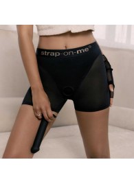 Трусики-шорты для фиксации насадок Strap-on-me Harness Lingerie Halo - size XL - Strap-on-me - купить с доставкой в Ессентуках