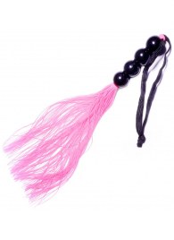 Розовая силиконовая плеть - 35,5 см. - Boys of Toys - купить с доставкой в Ессентуках