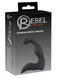 Черный перезаряжаемый стимулятор простаты с вибрацией - 14,6 см. - Orion - в Ессентуках купить с доставкой