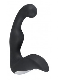 Черный перезаряжаемый стимулятор простаты с вибрацией - 14,6 см. - Orion - в Ессентуках купить с доставкой