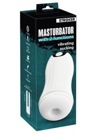 Белый мастурбатор Masturbator with 2 functions - Orion - в Ессентуках купить с доставкой