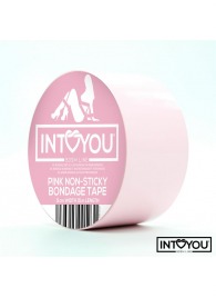 Розовый скотч для фиксации Non-Sticky Bondage Tape - 15 м. - Intoyou - купить с доставкой в Ессентуках