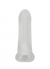 Белый фаллоудлинитель Striker - 13,5 см. - Lola Games - в Ессентуках купить с доставкой
