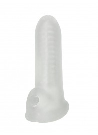 Белый фаллоудлинитель Striker - 13,5 см. - Lola Games - в Ессентуках купить с доставкой