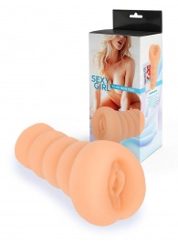 Телесный мастурбатор в виде вагины с узким входом - Sexy Girl - в Ессентуках купить с доставкой
