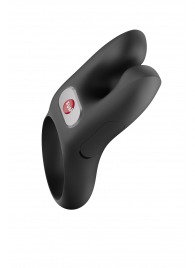 Черное эрекционное виброкольцо Nos - Fun Factory - в Ессентуках купить с доставкой