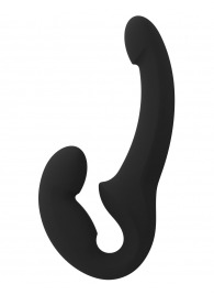 Черный безремневой страпон Share Lite - Fun Factory - купить с доставкой в Ессентуках