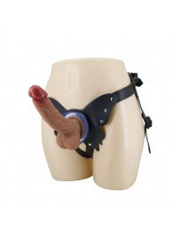 Поясной страпон Wells: трусики в форме бабочки и фаллоимитатор-насадка - Baile - купить с доставкой в Ессентуках