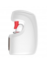 Белый мастурбатор с язычком и возвратно-поступательными движениями - Secwell - в Ессентуках купить с доставкой