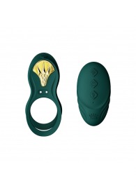 Зеленое эрекционное виброкольцо Bayek с пультом ДУ - Zalo - в Ессентуках купить с доставкой
