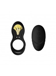 Черное эрекционное виброкольцо Bayek с пультом ДУ - Zalo - в Ессентуках купить с доставкой