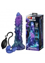 Фиолетовый яйцеродящий фаллоимитатор Duskwalker Sentinal на присоске - 22,4 см. - Baile - купить с доставкой в Ессентуках