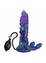 Фиолетовый яйцеродящий фаллоимитатор Duskwalker Sentinal на присоске - 22,4 см. - Baile - купить с доставкой в Ессентуках