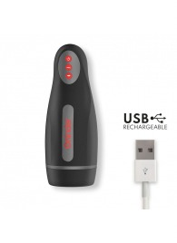 Черный автоматический мастурбатор с управлением через приложение - Oninder - в Ессентуках купить с доставкой