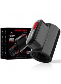 Черный автоматический мастурбатор с режимами поступательных движений и ротации - JAMYJOB - в Ессентуках купить с доставкой