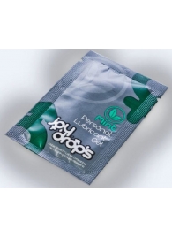 Пробник смазки на водной основе с ароматом мяты JoyDrops Mint - 5 мл. - JoyDrops - купить с доставкой в Ессентуках