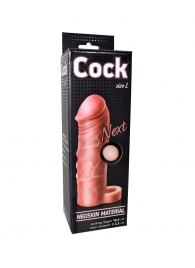 Фаллоудлинитель с кольцом COCK size L - 16,5 см. - LOVETOY (А-Полимер) - в Ессентуках купить с доставкой