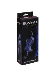 Синяя веревка Bondage Collection Blue - 3 м. - Lola Games - купить с доставкой в Ессентуках