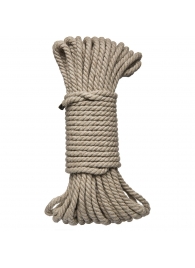 Бондажная пеньковая верёвка Kink Bind   Tie Hemp Bondage Rope 50 Ft - 15 м. - Doc Johnson - купить с доставкой в Ессентуках