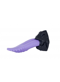 Фиолетовый стимулятор  Язык дракона  - 20,5 см. - Erasexa - купить с доставкой в Ессентуках