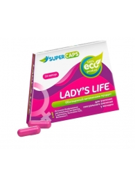Возбуждающие капсулы Ladys Life - 14 капсул (0,35 гр.) - SuperCaps - купить с доставкой в Ессентуках