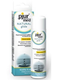 Нейтральный лубрикант на водной основе pjur MED Natural glide - 100 мл. - Pjur - купить с доставкой в Ессентуках