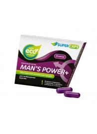 Капсулы для мужчин Man s Power+ с гранулированным семенем - 10 капсул (0,35 гр.) - SuperCaps - купить с доставкой в Ессентуках