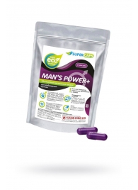 Капсулы для мужчин Man s Power+ с гранулированным семенем - 2 капсулы (0,35 гр.) - SuperCaps - купить с доставкой в Ессентуках