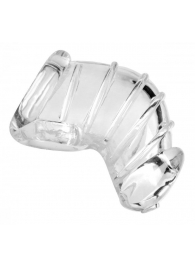 Насадка для ограничения эрекции Detained Soft Body Chastity Cage - XR Brands - купить с доставкой в Ессентуках