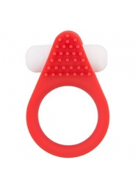 Красное эрекционное кольцо LIT-UP SILICONE STIMU RING 1 RED - Dream Toys - в Ессентуках купить с доставкой