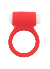 Красное эрекционное виброкольцо LIT-UP SILICONE STIMU RING 3 RED - Dream Toys - в Ессентуках купить с доставкой